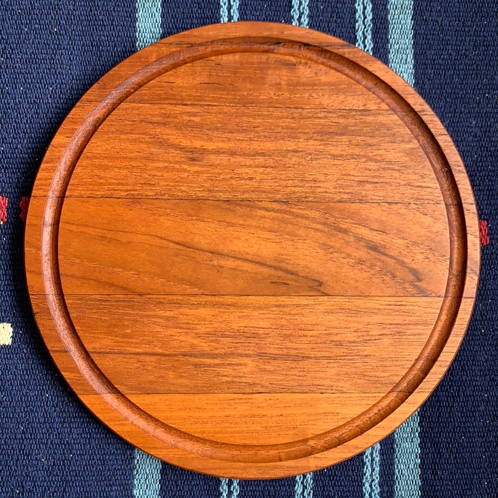 Mid-century Modern Teak Cheese Board